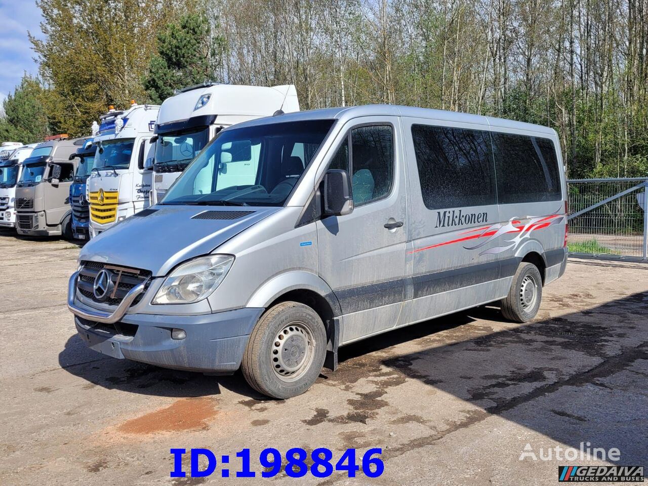 autocar de tourisme Mercedes-Benz Sprinter 316 Euro5 (Engine problem)