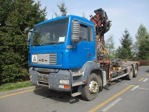 camion ampliroll MAN TGA 33.400 6x4 Hook Lift + Crane LIV