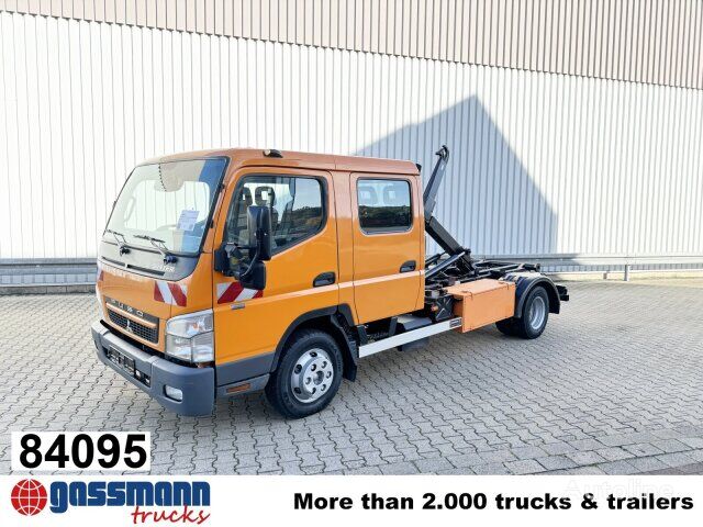 camion ampliroll Mitsubishi Fuso Canter Fuso 6C15D 4x2 Doka, City-Abroller