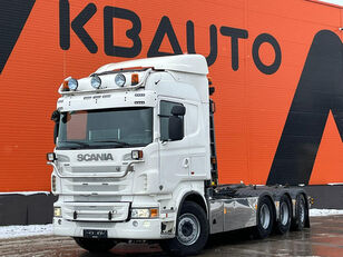camion ampliroll Scania R 560 8x4*4 JOAB 24 ton / L=5750 mm
