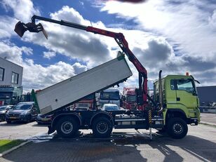 camion-benne MAN TGS 33.400 6X6 E5 TIPPER + PALFINGER EPSILON