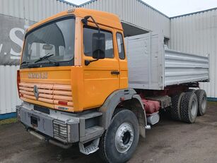 camion-benne Renault G340 Manager Maxter , 6x4 , 3 Way Tipper , Full Spring Suspensio