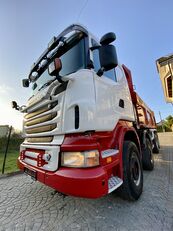 camion-benne Scania R560 2010  8x4 big axels tipper zwolnica resor-resor (volvo man