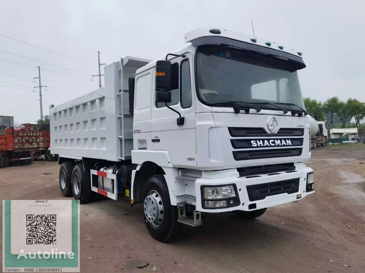 camion-benne Shacman F3000