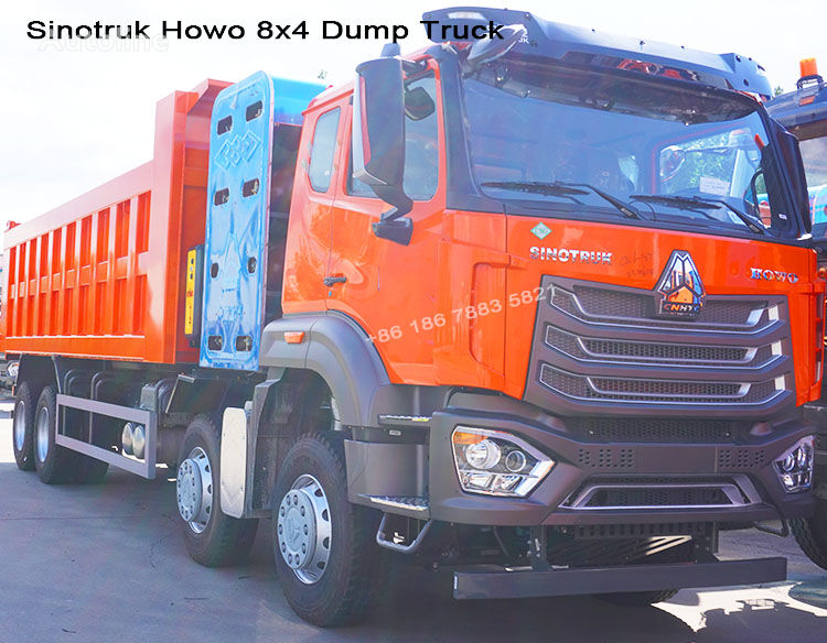 camion-benne Sinotruk Howo 8x4 12 Wheeler Dump Trucks for Africa neuf