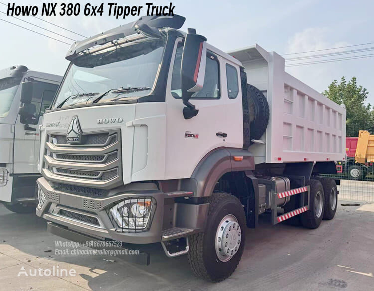 camion-benne Sinotruk Howo NX 380 6x4 Tipper Truck Price in Trinidad neuf