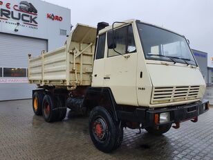 camion-benne Steyr 1491-MAN, Full Steel 6x6, Manual Pump