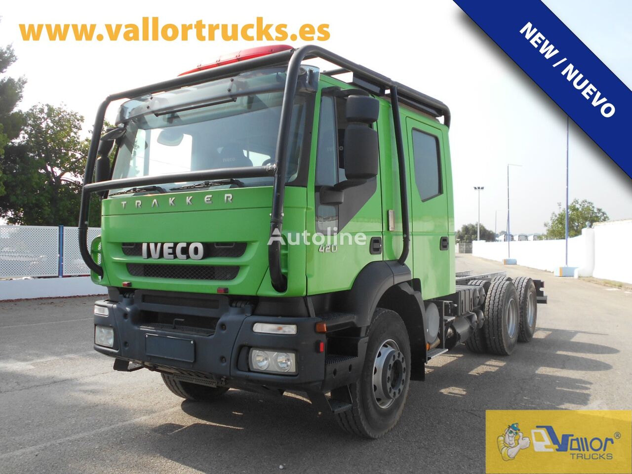 camion châssis IVECO Trakker 420 - ONLY EXPORT OUT EU -