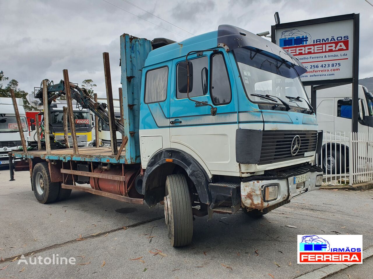 camion forestier Mercedes-Benz 1838