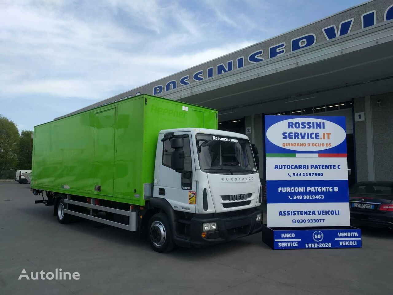 camion fourgon IVECO EUROCARGO 120E18