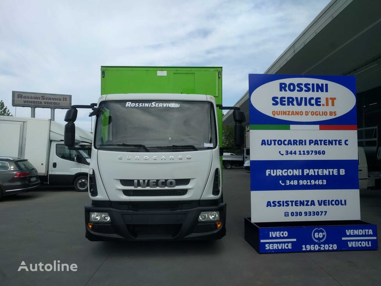 camion fourgon IVECO EUROCARGO 120E18