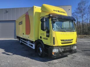 camion fourgon IVECO Eurocargo 120E22 EEV WITH CASE + D'HOLLANDIA LIFTING TAIL 2000 K