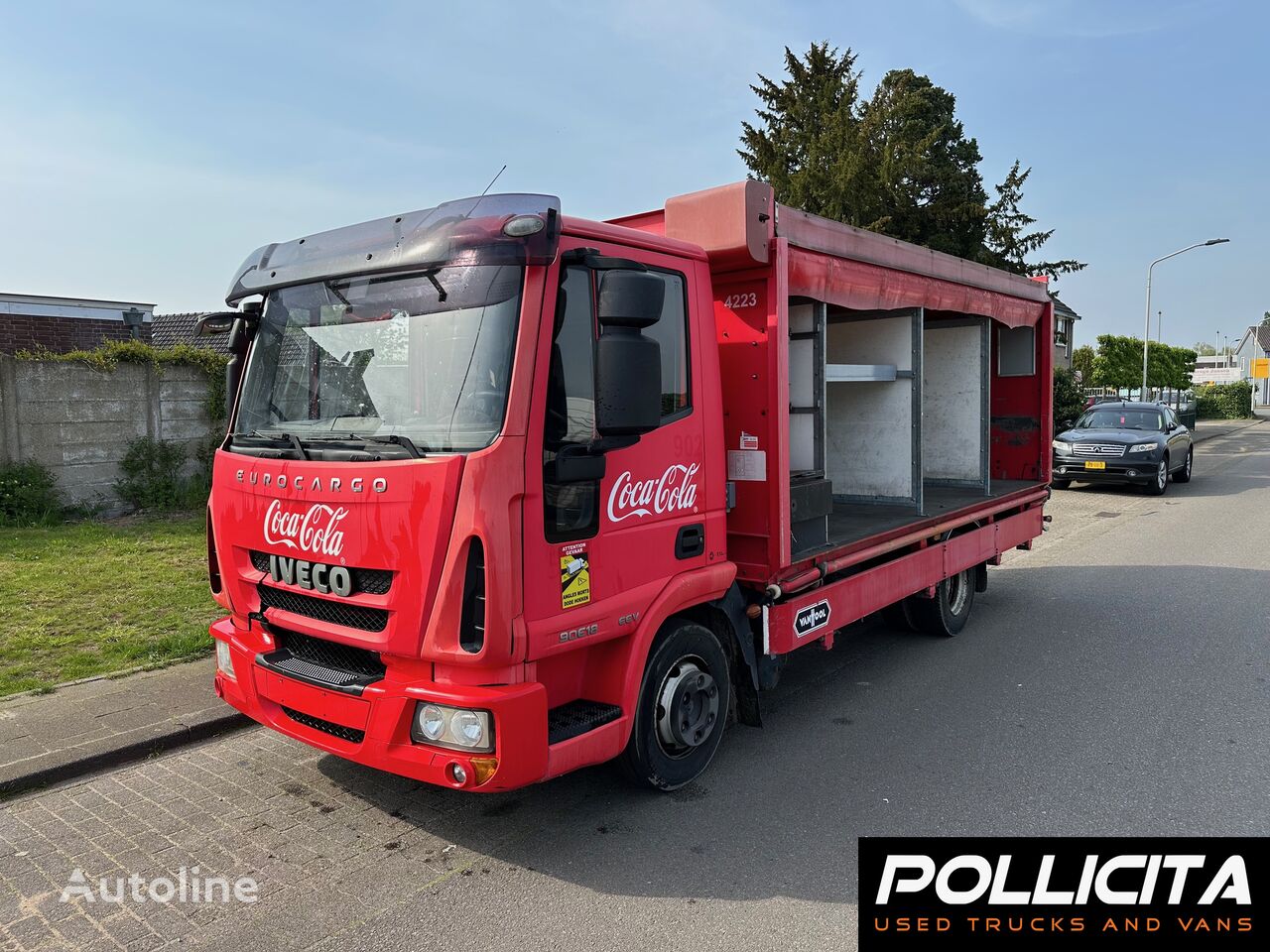 camion fourgon IVECO Eurocargo 90E18 / Euro 5 / Automaat / Drank transport / 2 X IN S