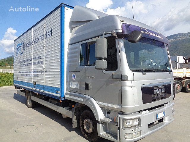 camion fourgon MAN TGL 8.220 FURGONE+PEDANA