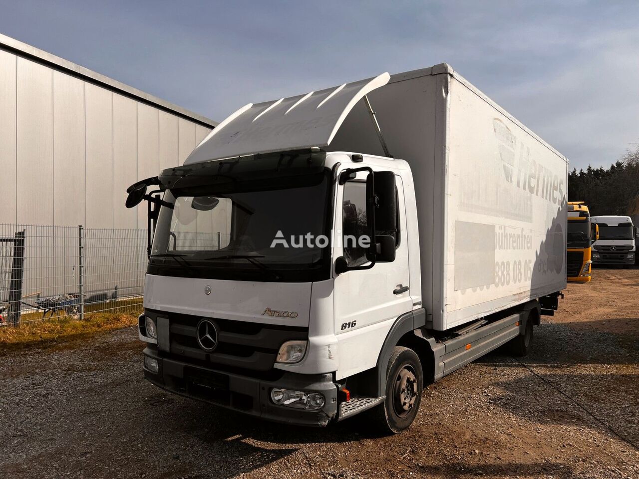 camion fourgon Mercedes-Benz ATEGO - 816