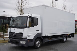 camion fourgon Mercedes-Benz Atego 818 E6 / container 15 pallets / tail lift