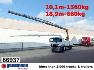 camion plateau Mercedes-Benz Axor 2536/43 L 6x2 mit Heckkran Palfinger PK