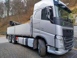 camion plateau Volvo FH12 460 + remorque plateau