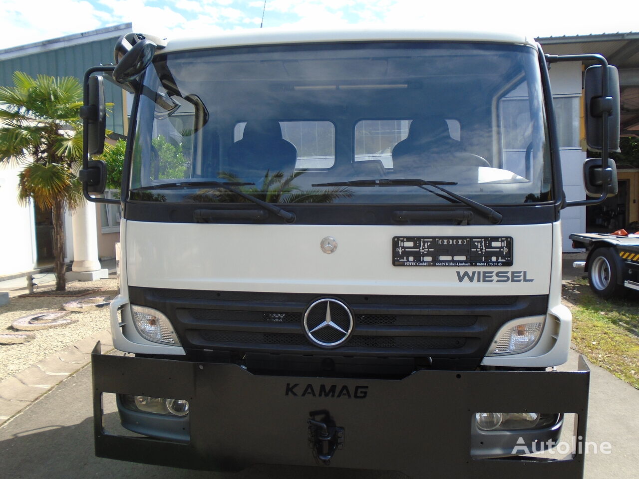 camion porte-conteneur Mercedes-Benz Mercedes-Benz Kamag/Wiesel/WBH/KB3772/mit Garantie