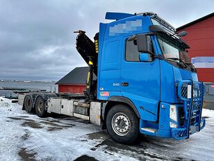 camion porte-conteneur Volvo FH540 *6x2 *PALFINGER PK 26002 (2017y.) *8 sections /24m *CONTAI