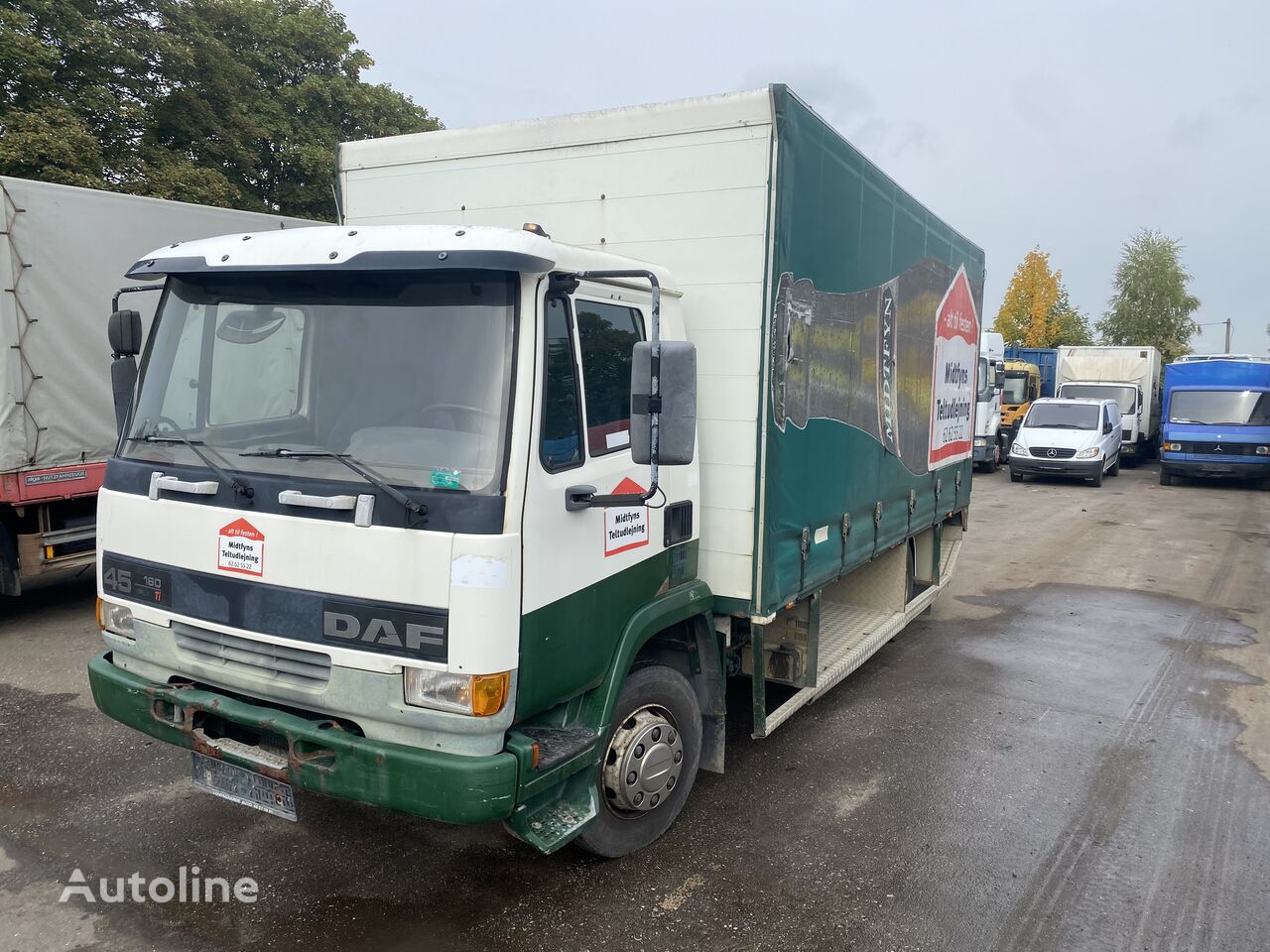 camion rideaux coulissants DAF CF Ati 160 kein CF 75-250-310-360