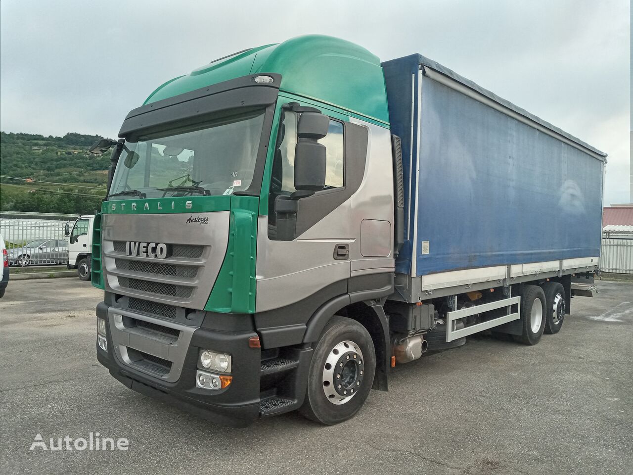 camion rideaux coulissants IVECO AS260S50Y/PS