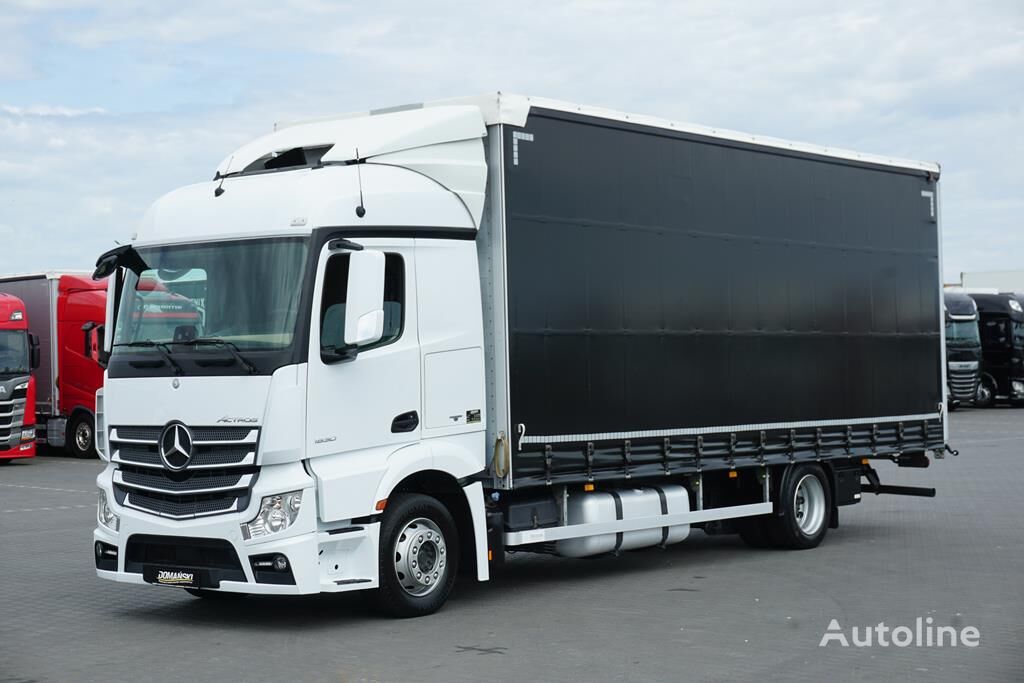 camion rideaux coulissants Mercedes-Benz ACTROS / 1830 ACC / E 6 / FIRANKA / 19 PALET / ŁAD. 8592 KG