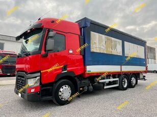 camion rideaux coulissants Renault T460 Pritsche 7.20m mit Plane/Spriegel EU6