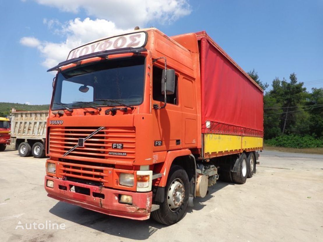 camion rideaux coulissants Volvo F 12.400 TD123ES WITH TELMA!