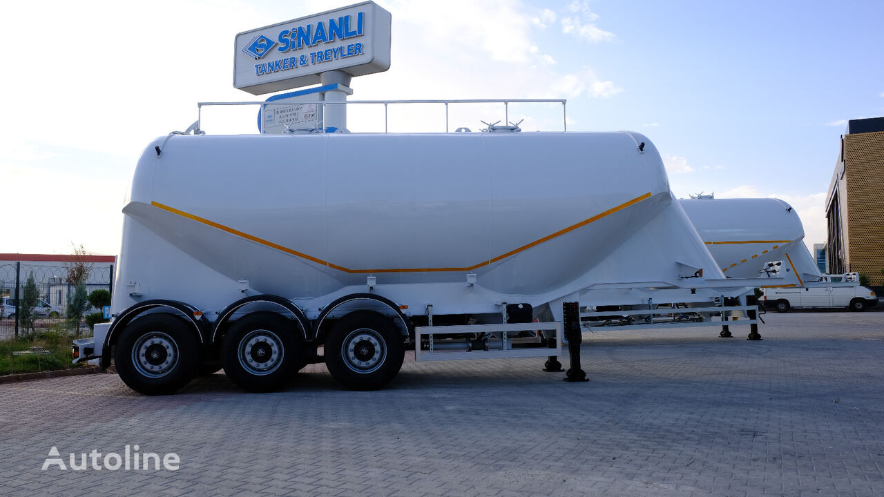 citerne de silo Sinan Tanker-Treyler Aluminium Silo tanker neuve