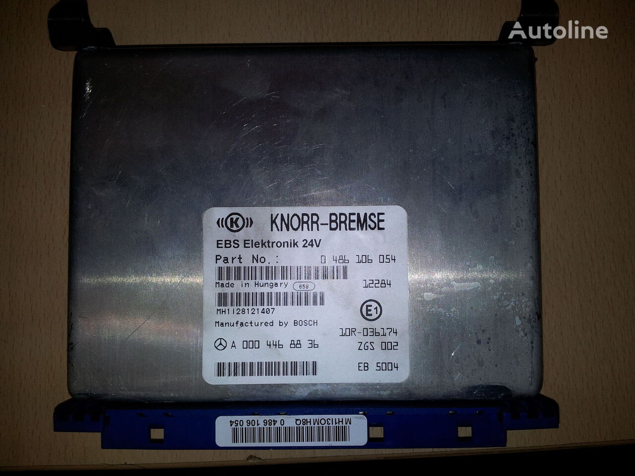 unité de commande Mercedes-Benz Actros MP4, EURO 5, EURO 6, EBS III unit, EDC, ECU, electronic b pour tracteur routier Mercedes-Benz Actros MP4