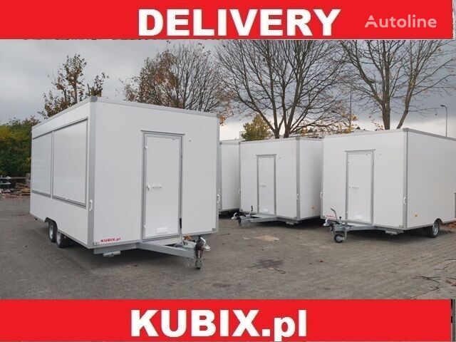 remorque magasin Kubix Catering trailer 520x240x230 3000kg two-axle commercial trailer neuve