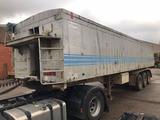 semi-remorque benne LeciTrailer SR3E