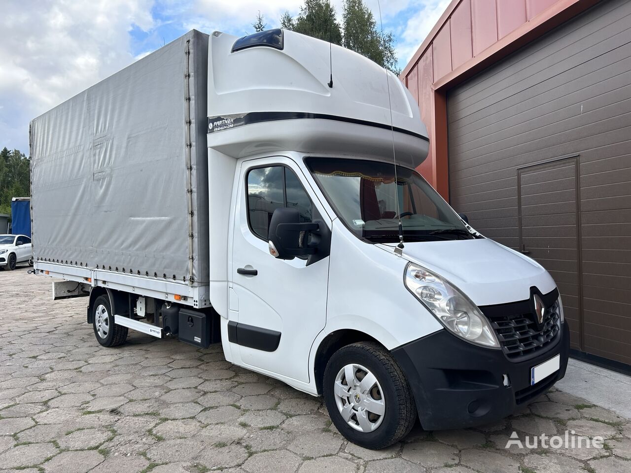 camion bâché < 3.5t Renault MASTER DCI 170 KM / BURTO-PLANDEKA 4.90 M / 10 PALET / 2017 ROK