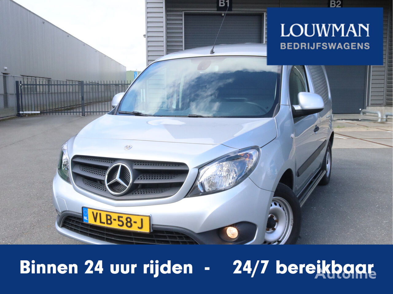 fourgon utilitaire Mercedes-Benz Citan 109 CDI Cruise Control Airco Betimmering Euro 6