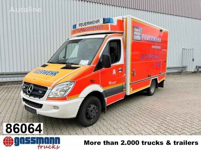 ambulance Mercedes-Benz Sprinter 516 CDI 4x2, Rettungswagen, Retarder