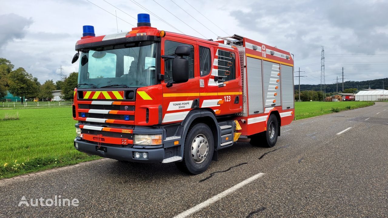 camion de pompiers Scania 114P GB 4x2