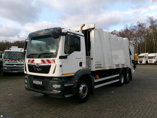 camion poubelle MAN TGM 26.320 6X2 Euro 6 RHD Faun refuse truck