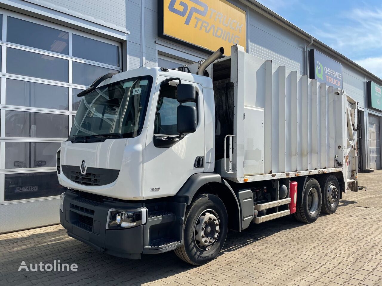 camion poubelle Renault Premium 280