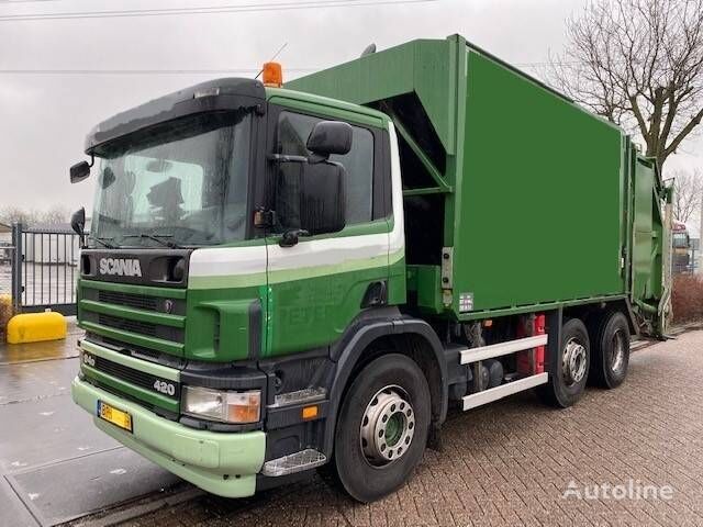 camion poubelle Scania P94-230 6X2 EURO 3